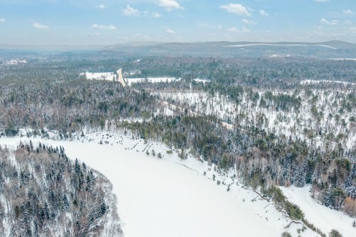 Photo aérienne - Ch. De L'Ascension, L'Ascension, QC 