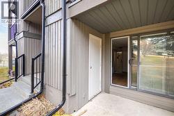 Patio and Door to exterior storage  5x3 - 
