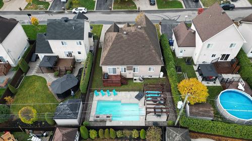 Aerial photo - 55 Rue De Lavours, Terrebonne (Terrebonne), QC - Outdoor With Above Ground Pool