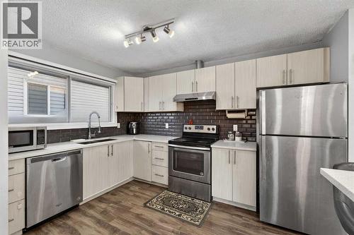 8 Malvern Crescent Ne, Calgary, AB - Indoor Photo Showing Kitchen With Stainless Steel Kitchen