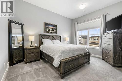 3 Sage Bluff Heights Nw, Calgary, AB - Indoor Photo Showing Bedroom
