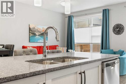 3 Sage Bluff Heights Nw, Calgary, AB - Indoor Photo Showing Kitchen With Double Sink