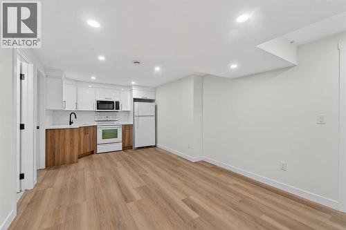 Illegal Suite 1 - 420 Pinegreen Close Ne, Calgary, AB - Indoor Photo Showing Kitchen