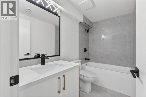 Illegal suite 1, bathroom - 420 Pinegreen Close Ne, Calgary, AB - Indoor Photo Showing Bathroom