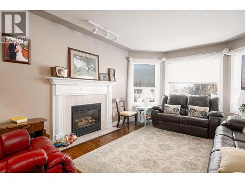 3053 Vista Ridge Drive, Prince George, BC - Indoor Photo Showing Living Room With Fireplace
