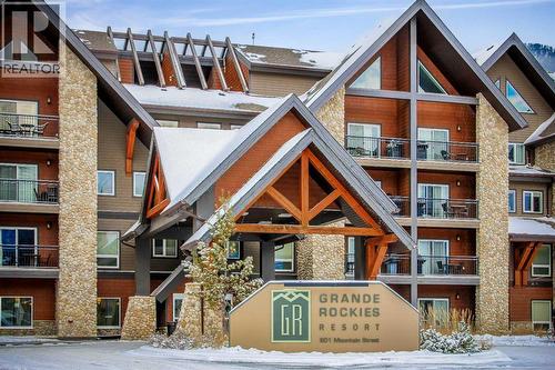205 Rot. A, 901 Mountain Street, Canmore, AB - Outdoor With Facade