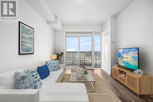 2203 - 2560 Eglinton Avenue, Mississauga, ON - Indoor Photo Showing Living Room