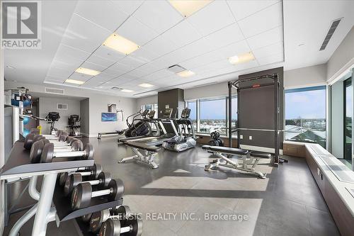 2203 - 2560 Eglinton Avenue, Mississauga, ON - Indoor Photo Showing Gym Room