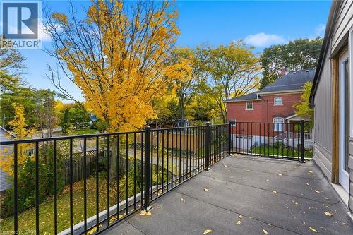 View of patio / terrace - 4255 William Street, Beamsville, ON - Outdoor With Balcony With Exterior