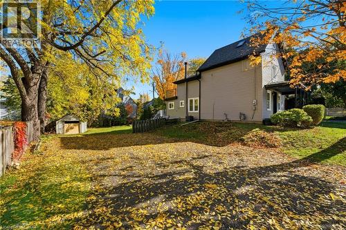 View of side of property with a shed - 4255 William Street, Beamsville, ON - Outdoor