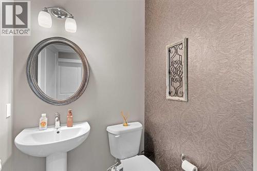 2 pc Bathroom - 134 Cornerstone Circle Ne, Calgary, AB - Indoor Photo Showing Bathroom
