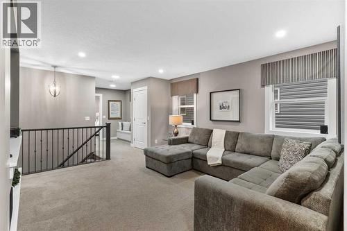 134 Cornerstone Circle Ne, Calgary, AB - Indoor Photo Showing Living Room