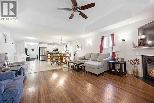 450 Beresford Street, St Clair, ON - Indoor Photo Showing Living Room With Fireplace