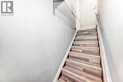 Stairs from separate entry to legal suite - 