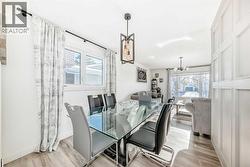 Dining room adjoining living room - 