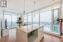 3402, 1122 3 Street Se, Calgary, AB  - Indoor Photo Showing Kitchen With Upgraded Kitchen 