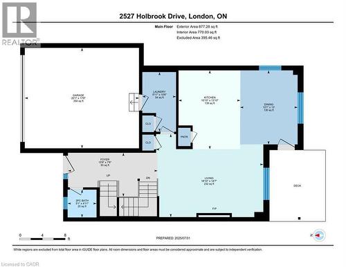 View of property floor plan - 2527 Holbrook Drive, London, ON - Other