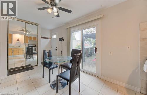 4 Flint Drive, Kitchener, ON - Indoor Photo Showing Dining Room