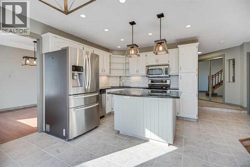 107 Wood Valley Drive Sw, Calgary, AB - Indoor Photo Showing Kitchen With Stainless Steel Kitchen With Upgraded Kitchen
