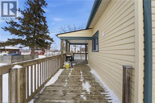 211 Robinson Road, Dunnville, ON - Outdoor With Deck Patio Veranda With Exterior