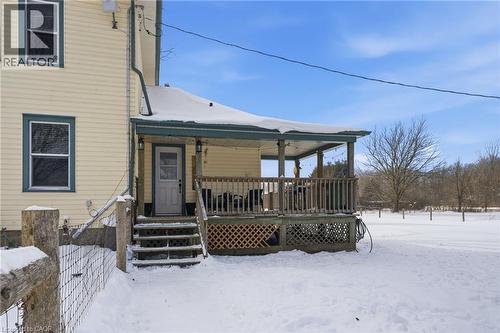 211 Robinson Road, Dunnville, ON - Outdoor With Deck Patio Veranda