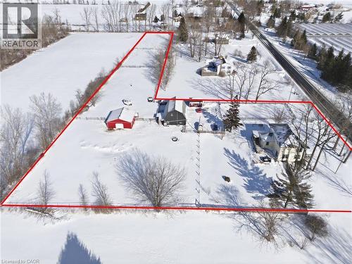 boundaries highlighted - 211 Robinson Road, Dunnville, ON - Outdoor With View