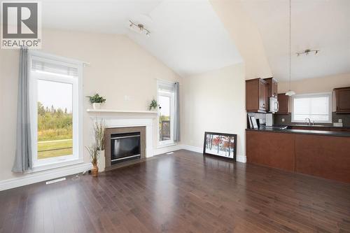 353 Walnut Crescent, Fort Mcmurray, AB - Indoor With Fireplace