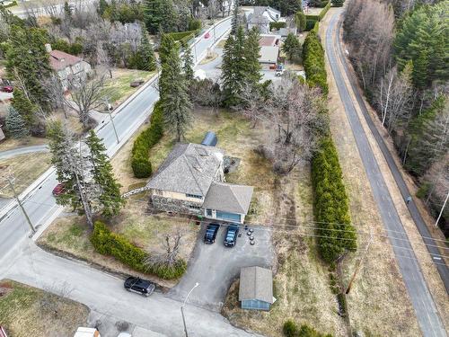 Photo aérienne - 514 Rue Notre-Dame E., Thetford Mines, QC - Outdoor With View