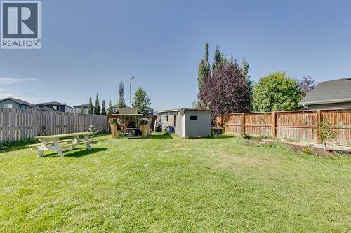 Summer Time Backyard - 43 Sunrise Crescent Ne, High River, AB - Outdoor With Backyard