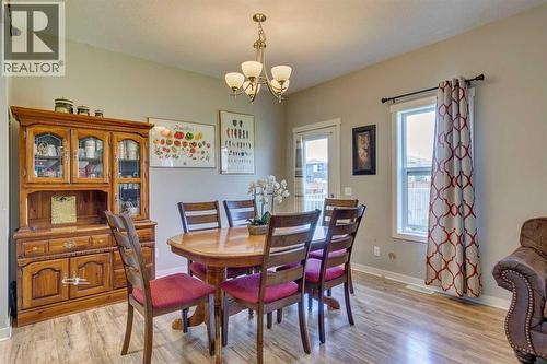 43 Sunrise Crescent Ne, High River, AB - Indoor Photo Showing Dining Room