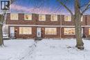 View of front of property featuring mansard roof, brick siding, and roof with shingles - 48 Riverdale Drive Unit# 2, Hamilton, ON  - Outdoor With Facade 