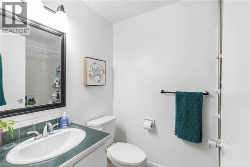 Full bathroom featuring vanity and a shower - 48 Riverdale Drive Unit# 2, Hamilton, ON - Indoor Photo Showing Bathroom