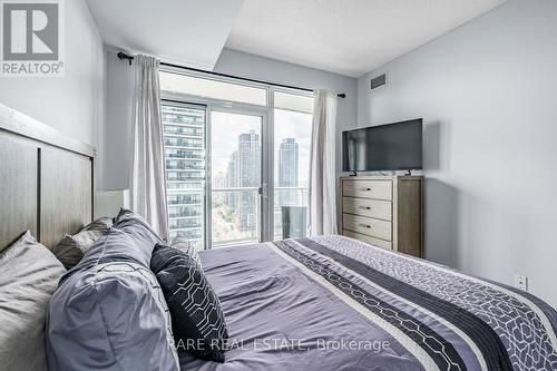 2404 - 56 Annie Craig Drive, Toronto, ON - Indoor Photo Showing Bedroom