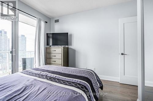 2404 - 56 Annie Craig Drive, Toronto, ON - Indoor Photo Showing Bedroom