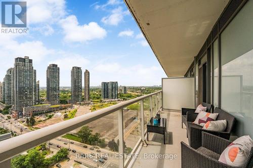 2404 - 56 Annie Craig Drive, Toronto, ON - Outdoor With Balcony With View With Exterior