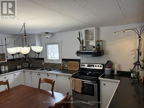510 South Horn Lake Road, Armour, ON - Indoor Photo Showing Kitchen With Double Sink