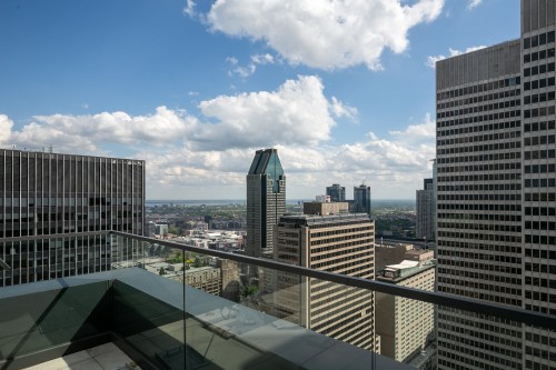 Autre - 3311-1188 Av. Union, Montréal (Ville-Marie), QC - Outdoor With Balcony With View