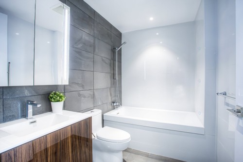 Salle de bains - 3311-1188 Av. Union, Montréal (Ville-Marie), QC - Indoor Photo Showing Bathroom