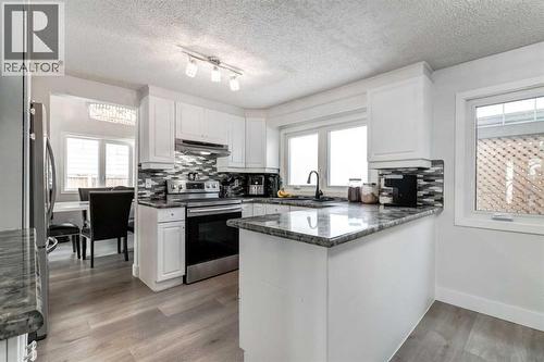 16 Woodgate Close Sw, Calgary, AB - Indoor Photo Showing Kitchen With Upgraded Kitchen