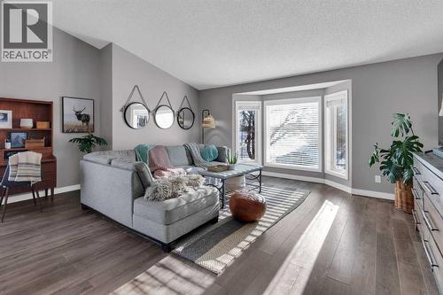 LIVING ROOM - 40 Hunters Gate, Okotoks, AB - Indoor Photo Showing Living Room