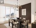 811, 101H Stewart Creek Rise, Canmore, AB  - Indoor Photo Showing Dining Room 