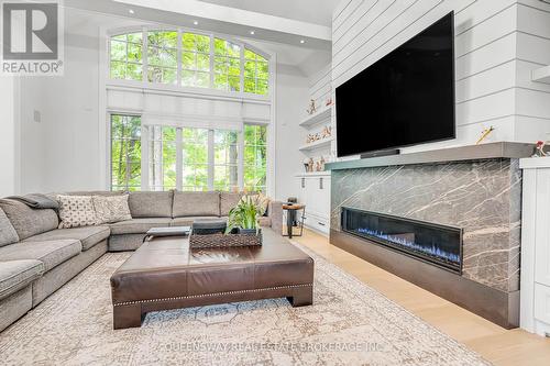 2600 17Th Sideroad, King, ON - Indoor Photo Showing Living Room With Fireplace