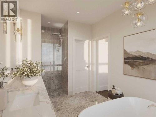 832, 101H Stewart Creek Rise, Canmore, AB - Indoor Photo Showing Bathroom