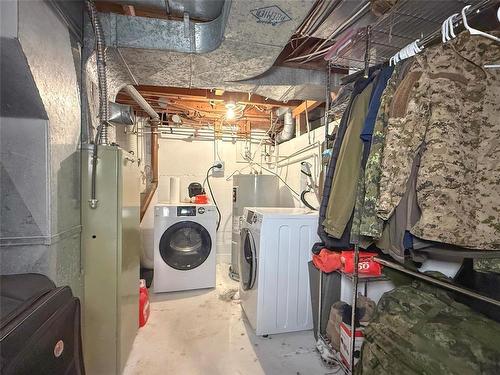 310 Commercial Street, Wawanesa, MB - Indoor Photo Showing Laundry Room
