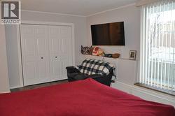 primary bedroom with walkin closet - 
