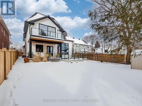 402 Niar Avenue, Mississauga, ON - Outdoor With Balcony