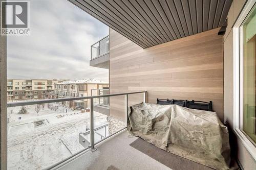 316, 200 Shawnee Square Sw, Calgary, AB - Outdoor With Balcony With Exterior