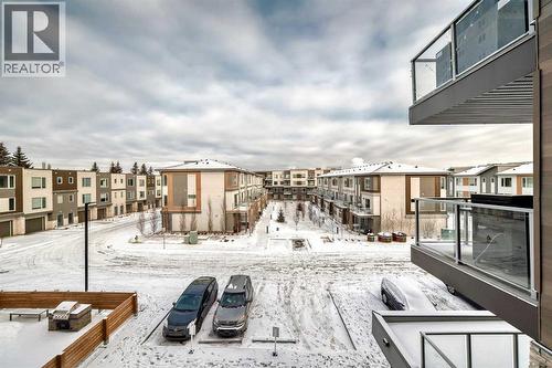 316, 200 Shawnee Square Sw, Calgary, AB - Outdoor With Balcony