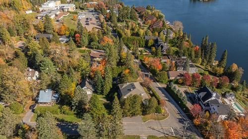 Photo aérienne - 169 Ch. Du Tour-Du-Lac, Sainte-Agathe-Des-Monts, QC - Outdoor With Body Of Water With View