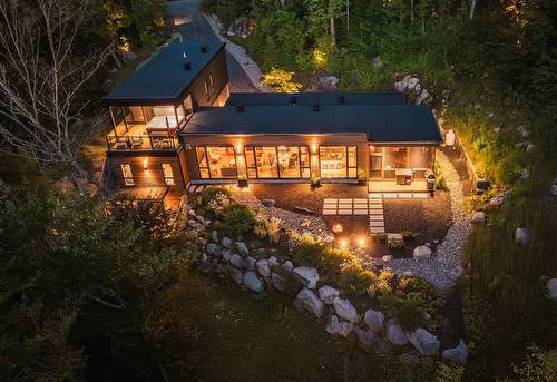 Photo aérienne - 4220 Rue Des Monarques, Sainte-Adèle, QC - Outdoor With Deck Patio Veranda